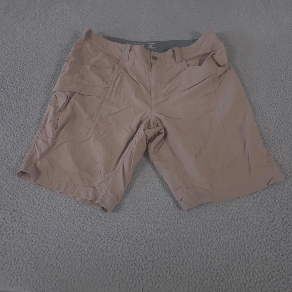 Mountain Hardwear Shorts Mens 34 Tan Mesa Short V.2 Cargo Hiking Nylon Utility